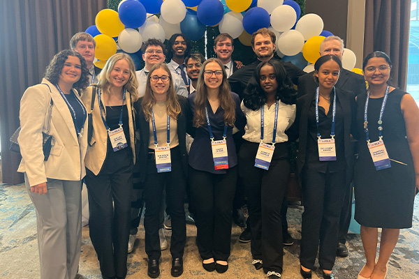 DSU attendees at the national FBLA conference in Dallas, Texas.